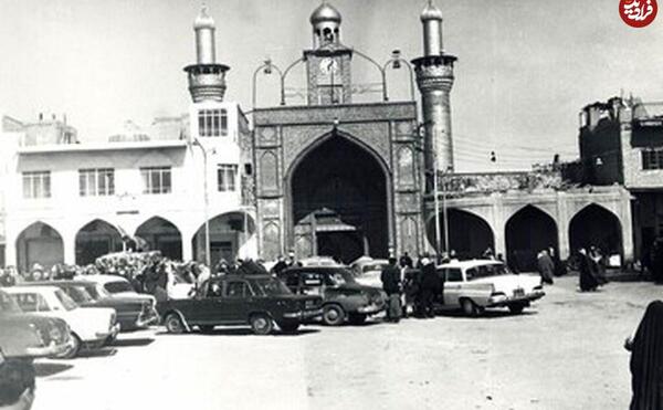 عکس یادگاری حرم امام حسین