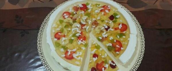 عکس پیتزا ژله ای