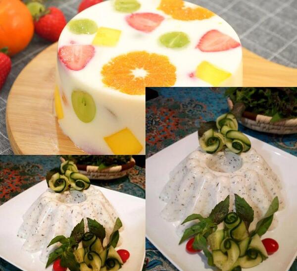 عکس پیتزا ژله ای