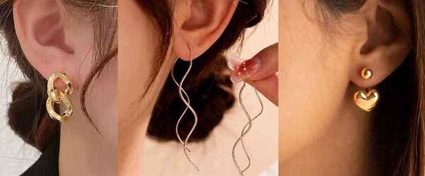عکس گوشواره های طلا