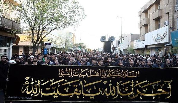عکس عزاداری شهادت امام علی