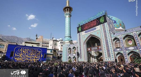 عکس عزاداری شهادت امام علی
