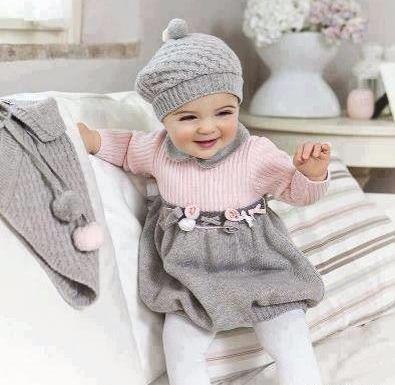 عکس بافت شنل بچه گانه