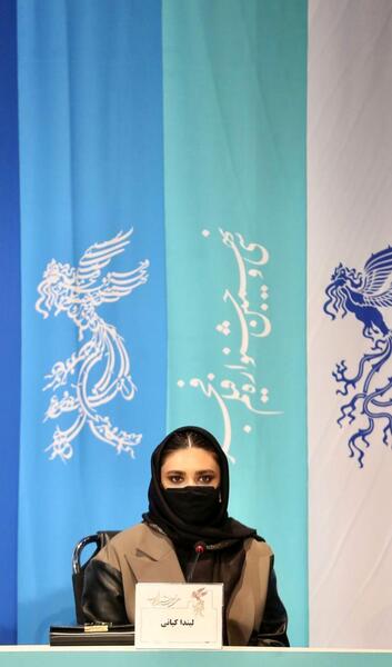 عکسهای لیندا کیانی در جشنواره فیلم فجر