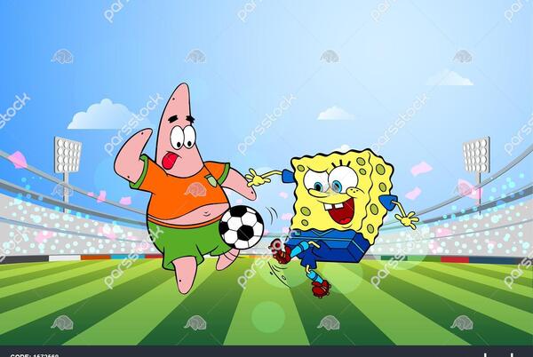 عکس نقاشی های باب اسفنجی و پاتریک