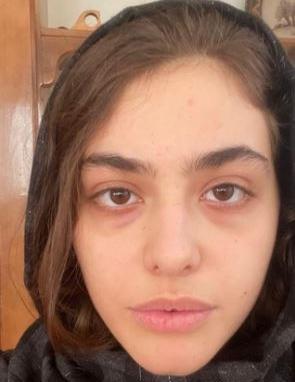 عکس ریحانه پارسا با ارایش