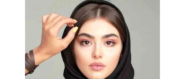 عکس ریحانه پارسا با ارایش