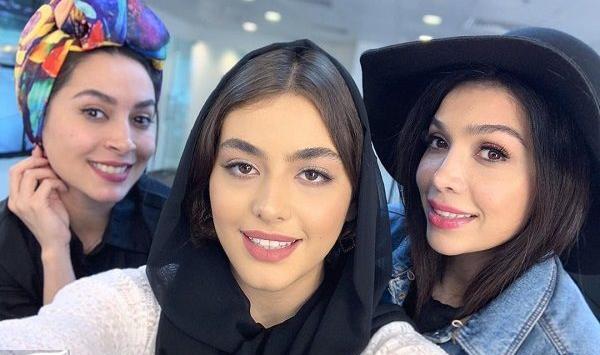 عکس ریحانه پارسا با ارایش