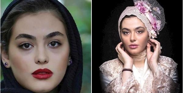 عکس ریحانه پارسا با ارایش