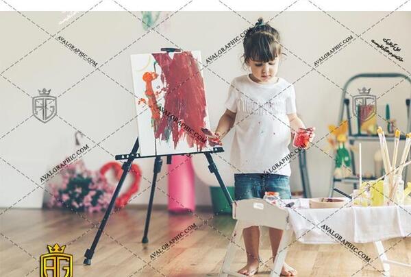 عکس دختر برای نقاشی