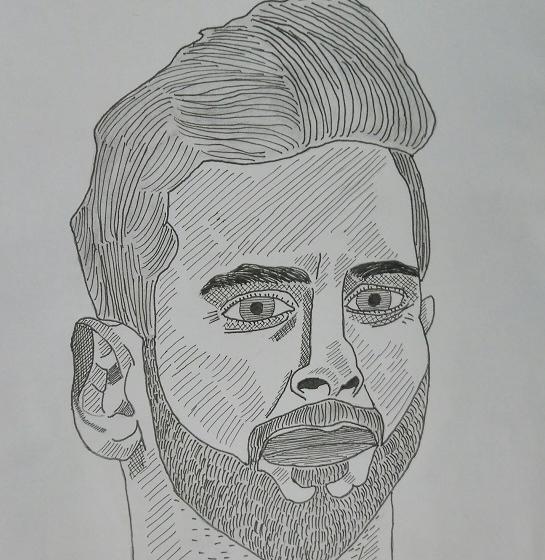 عکس نقاشی ساده مسی
