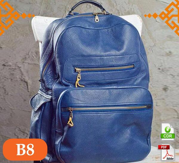 عکس کیف مدرسه چرم دخترانه
