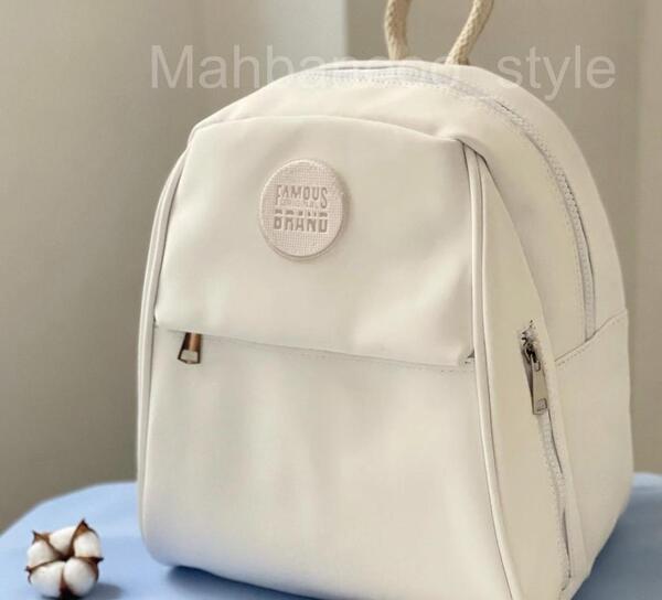 عکس کیف مدرسه چرم دخترانه