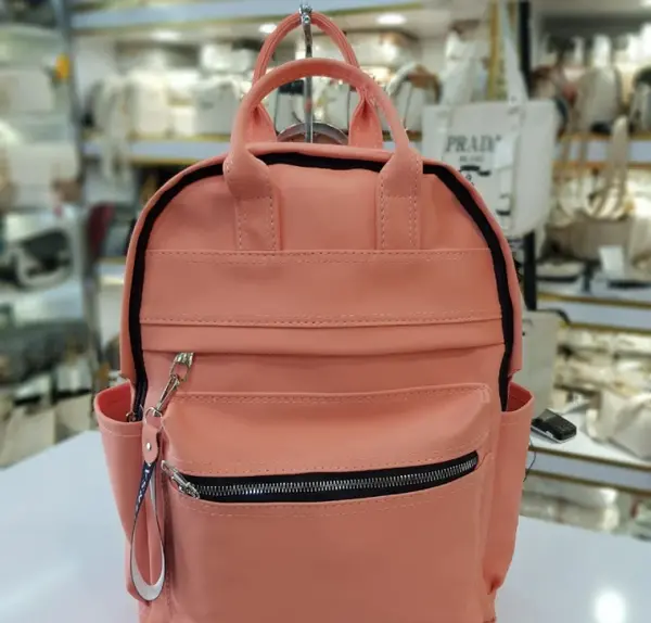 عکس کیف مدرسه چرم دخترانه