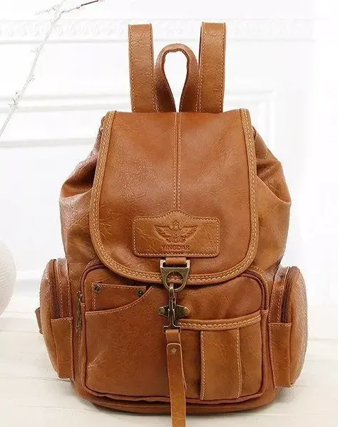 عکس کیف مدرسه چرم دخترانه