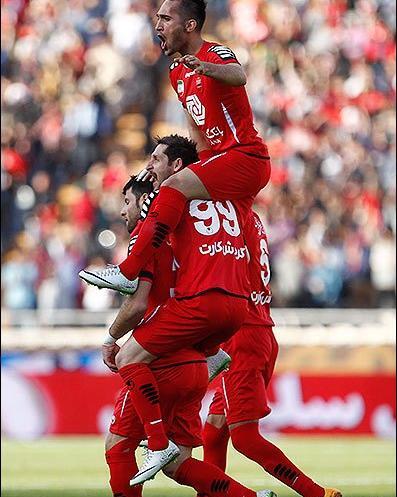 عکس شادی پرسپولیسی ها