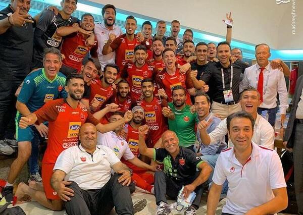 عکس شادی پرسپولیسی ها