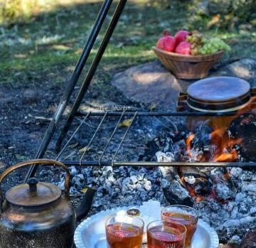 عکس چای منقلی