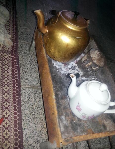 عکس چای منقلی