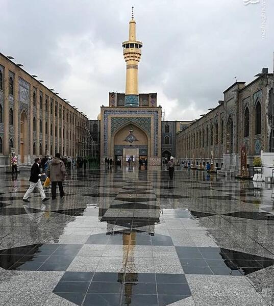 عکس بارانی هوا