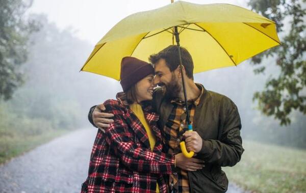 عکس بارانی هوا
