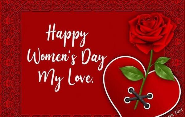 عکس پیام تبریک روز زن به عشقم