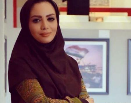 عکس مبینا نصیری با چادر