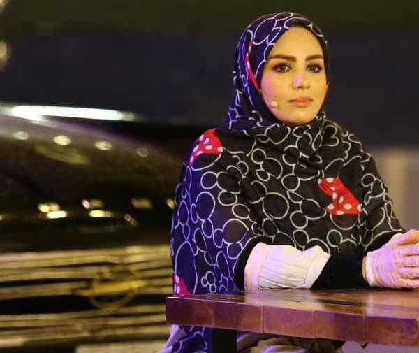 عکس مبینا نصیری با چادر