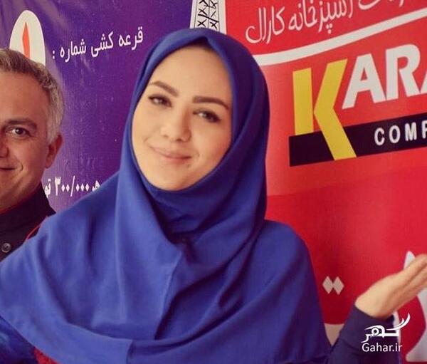 عکس مبینا نصیری با چادر