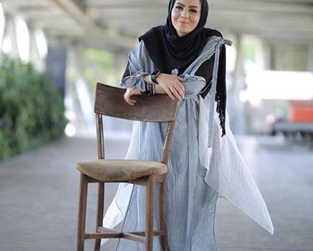 عکس مبینا نصیری با چادر