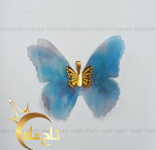 عکس پروانه آبی رنگ