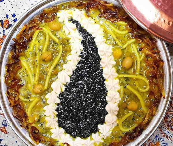 عکس غذای آش رشته