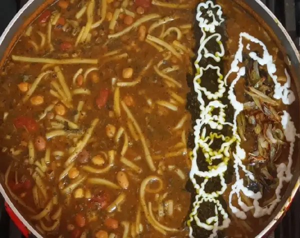 عکس غذای آش رشته
