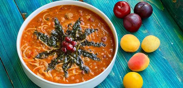 عکس غذای آش رشته