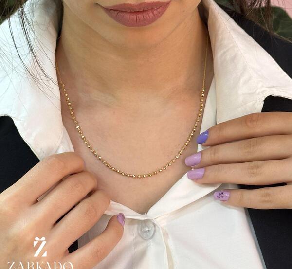 عکس گردنبند گوی طلا