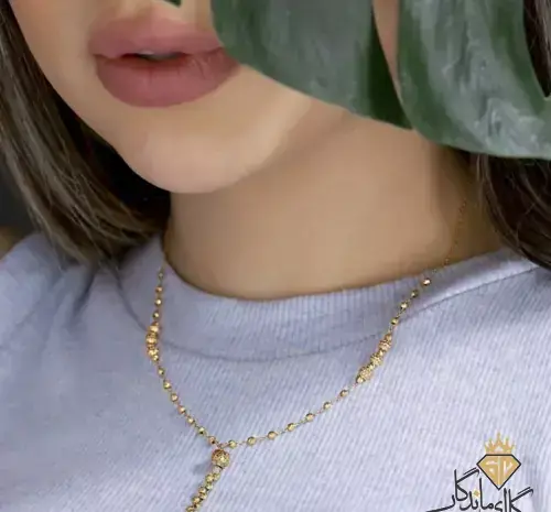 عکس گردنبند گوی طلا