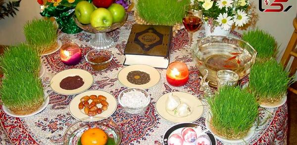 عکس سفره هفت سین فقیرانه