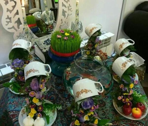 عکس سفره هفت سین فقیرانه