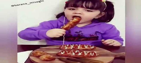 عکس چالش غذا خوری