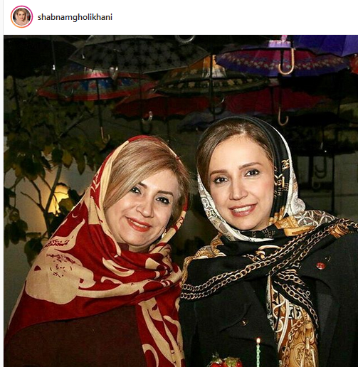 عکس تولد شبنم قلی خانی