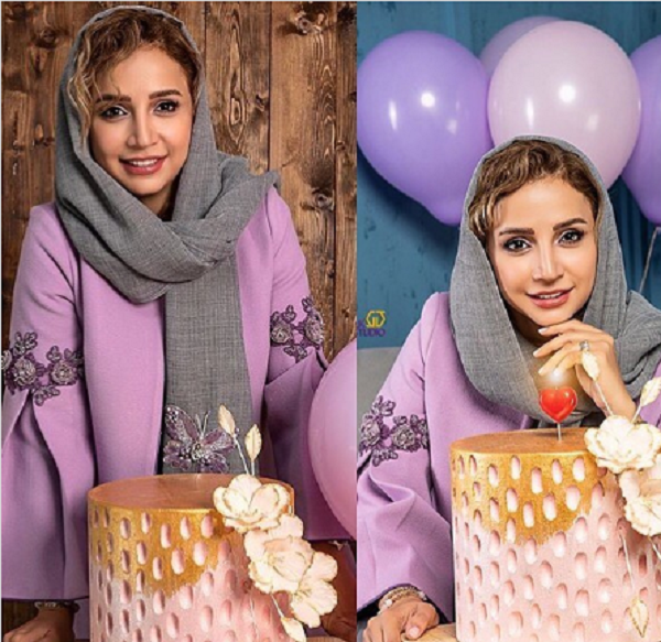 عکس تولد شبنم قلی خانی