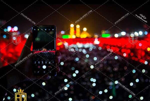 عکس بین الحرمین غروب