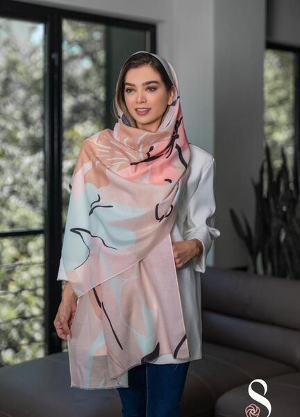 عکس شال صورتی دخترانه
