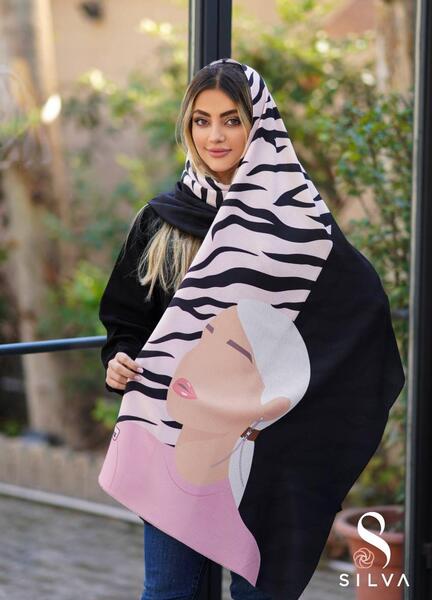 عکس شال صورتی دخترانه