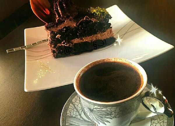 عکس قهوه و کیک