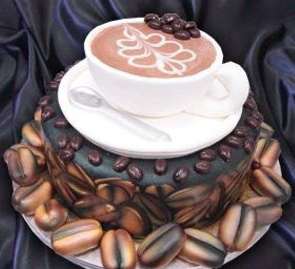 عکس قهوه و کیک
