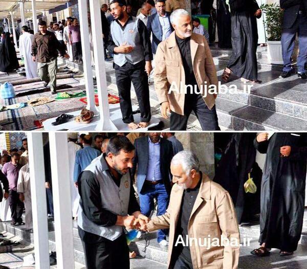 عکس امام حسین قاسم سلیمانی