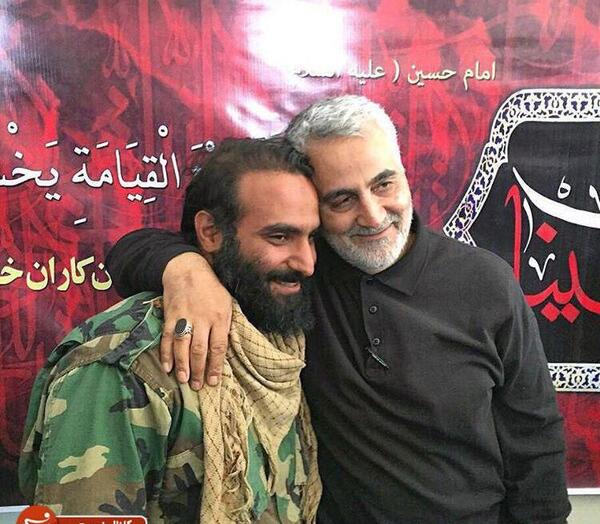 عکس امام حسین قاسم سلیمانی