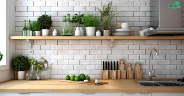 عکس ایده برای دیوار خالی اشپزخانه