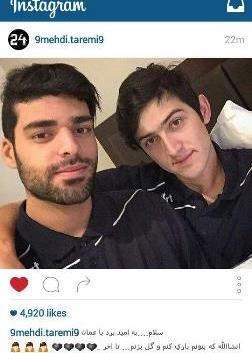 عکس مهدی طارمی و هادی نوروزی